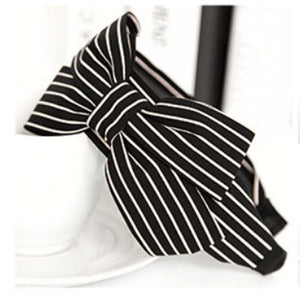 stripe Elastic Lady Hairband T