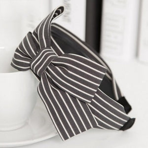 stripe Elastic Lady Hairband T