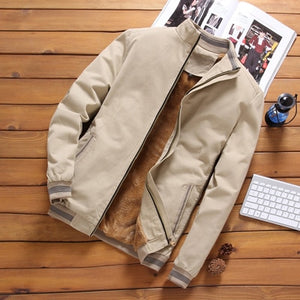 Mens Bomber Jackets Casual Male Outwear