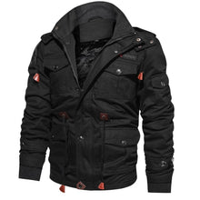 Load image into Gallery viewer, Winter Military Jacket Men Casual Thick Thermal Coat
