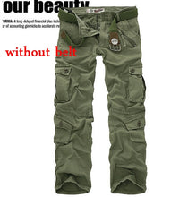 Load image into Gallery viewer, Hot sale free shipping men cargo pants camouflage  trousers military pants for man 7 colors
