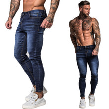 Load image into Gallery viewer, Jeans Men Elastic Waist Skinny
