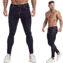 Load image into Gallery viewer, Jeans Men Elastic Waist Skinny
