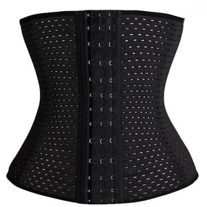 Women Waist Trainer Latex Cincher Girdles