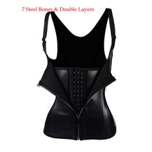 Load image into Gallery viewer, Latex Waist Trainer 25 Steel Bone Women
