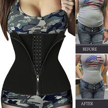 Load image into Gallery viewer, Sweat Waist Trainer Belt Body Shaper Abdominal Trimmer
