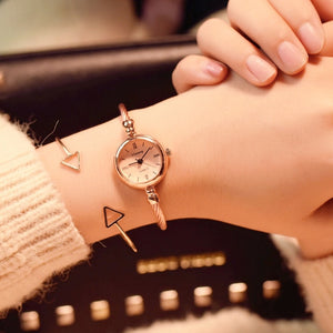 Small Gold Bangle Bracelet Luxury Watches Stainless