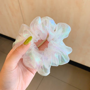 Summer Mesh Chiffon Flower