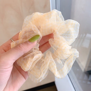 Summer Mesh Chiffon Flower