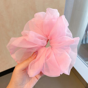 Summer Mesh Chiffon Flower