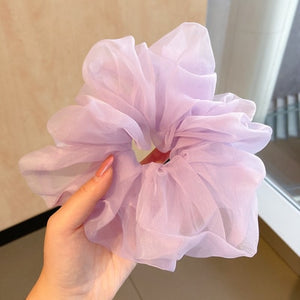 Summer Mesh Chiffon Flower