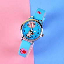 Load image into Gallery viewer, Cute Cheese Cat Pattern Children Watches
