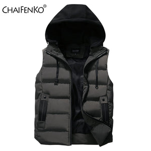 Vest Jacket Winter Waterproof Warm Sleeveless