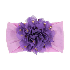 New Soft Newborn Toddler Flower Headwraps