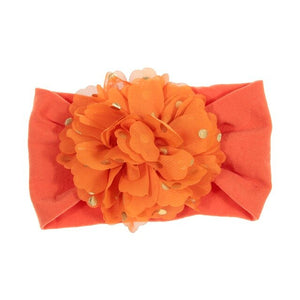 New Soft Newborn Toddler Flower Headwraps