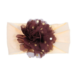 New Soft Newborn Toddler Flower Headwraps