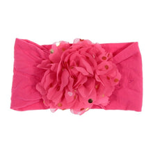 Load image into Gallery viewer, New Soft Newborn Toddler Flower Headwraps
