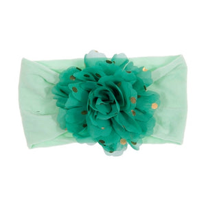 New Soft Newborn Toddler Flower Headwraps