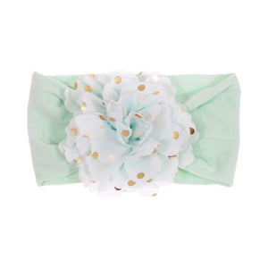 New Soft Newborn Toddler Flower Headwraps