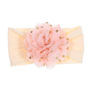 New Soft Newborn Toddler Flower Headwraps