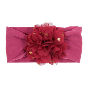 New Soft Newborn Toddler Flower Headwraps