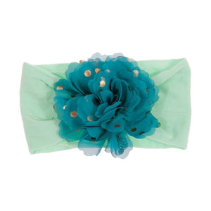 New Soft Newborn Toddler Flower Headwraps