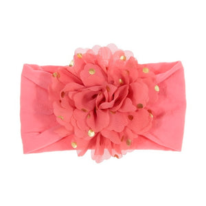 New Soft Newborn Toddler Flower Headwraps