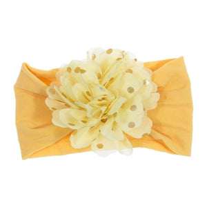 New Soft Newborn Toddler Flower Headwraps