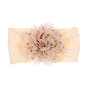 New Soft Newborn Toddler Flower Headwraps