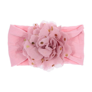 New Soft Newborn Toddler Flower Headwraps