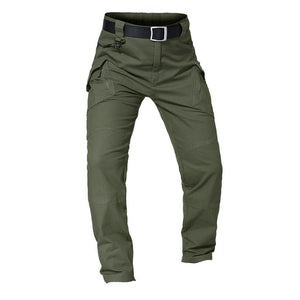 New Mens Tactical Pants Multiple Pocket Elasticity