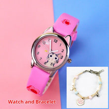 Load image into Gallery viewer, Cute Cheese Cat Pattern Children Watches
