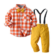 Load image into Gallery viewer, Top and Top Fashion Kids Boy Gentleman Clothing Set
