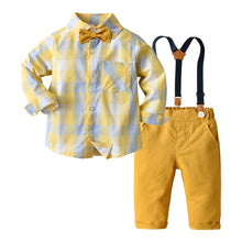 Load image into Gallery viewer, Top and Top Fashion Kids Boy Gentleman Clothing Set
