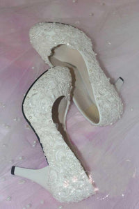 New Elegant Bridal Dress Shoes Wedding