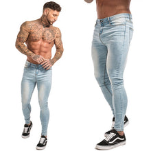 Load image into Gallery viewer, Jeans Men Elastic Waist Skinny
