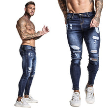 Load image into Gallery viewer, Jeans Men Elastic Waist Skinny
