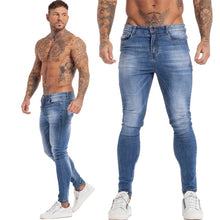 Load image into Gallery viewer, Jeans Men Elastic Waist Skinny
