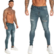 Load image into Gallery viewer, Jeans Men Elastic Waist Skinny
