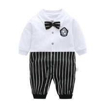 Load image into Gallery viewer, Newborn Unisex Jumpsuits Gentleman Autumn Long Sleeves Rompers Cotton
