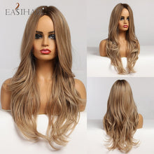 Load image into Gallery viewer, Long Body Wave Wigs Ombre Black Brown
