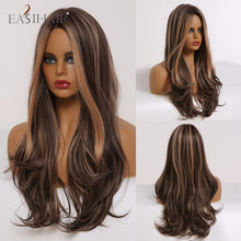 Load image into Gallery viewer, Long Body Wave Wigs Ombre Black Brown
