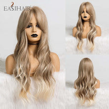 Load image into Gallery viewer, Long Body Wave Wigs Ombre Black Brown
