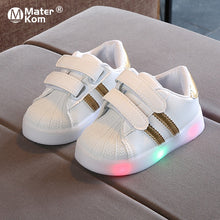 Load image into Gallery viewer, Size 21-30 Baby Toddler Glowing Shoes Children Led Breathable
