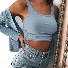 Load image into Gallery viewer, O-Neck Long Sleeve Crop Top Women
