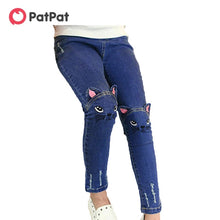 Load image into Gallery viewer, PatPat Hot Sale  Girls  Jeans Pants Children&#39;s Clothing
