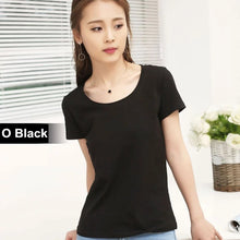 Load image into Gallery viewer, Short Sleeve Women T shirt For Female Slim
