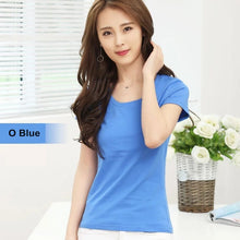 Load image into Gallery viewer, Short Sleeve Women T shirt For Female Slim
