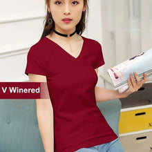 Load image into Gallery viewer, Short Sleeve Women T shirt For Female Slim
