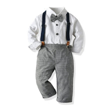 Load image into Gallery viewer, Top and Top Fashion Kids Boy Gentleman Clothing Set
